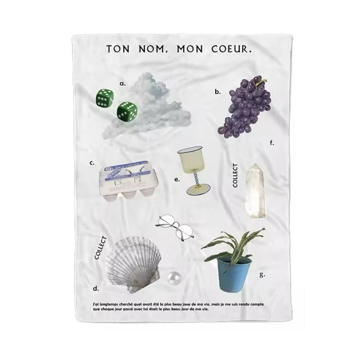 Aesthetic Flannel Throw Blanket