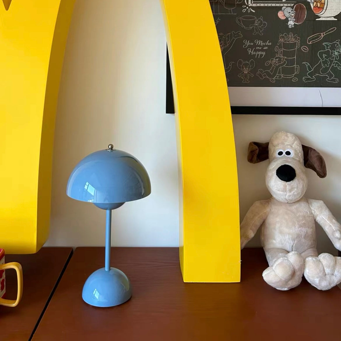 Preppy Mushroom Table Lamp