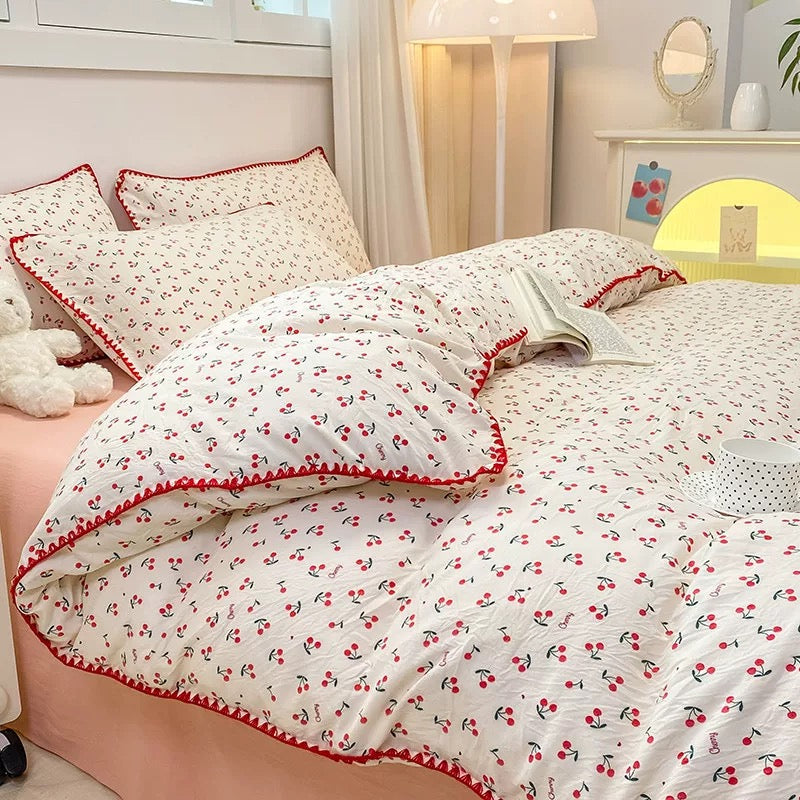 Cherry Soft Bedding Set