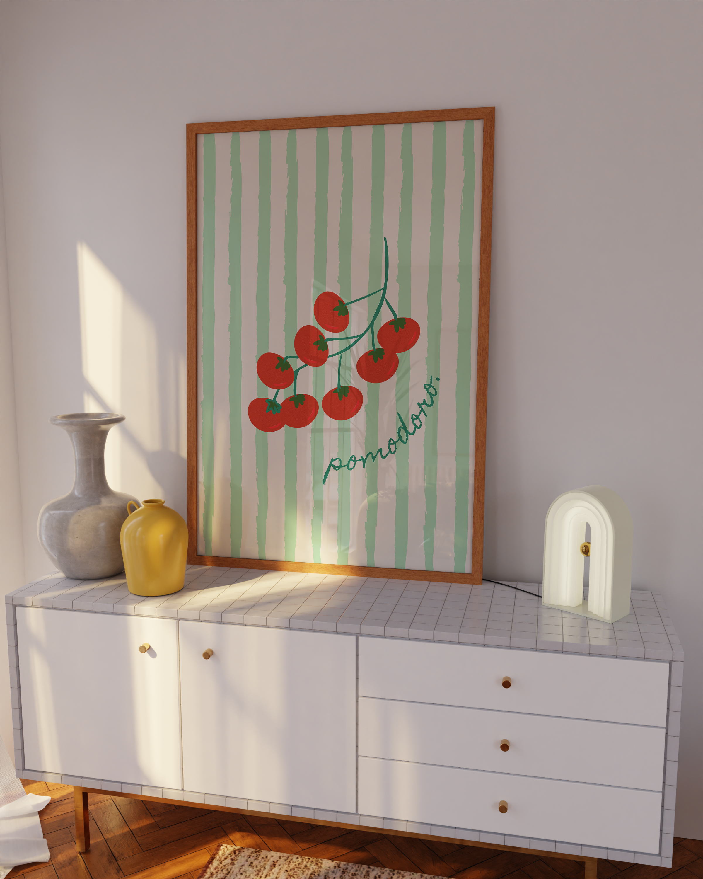 Italian Tomato Poster Set