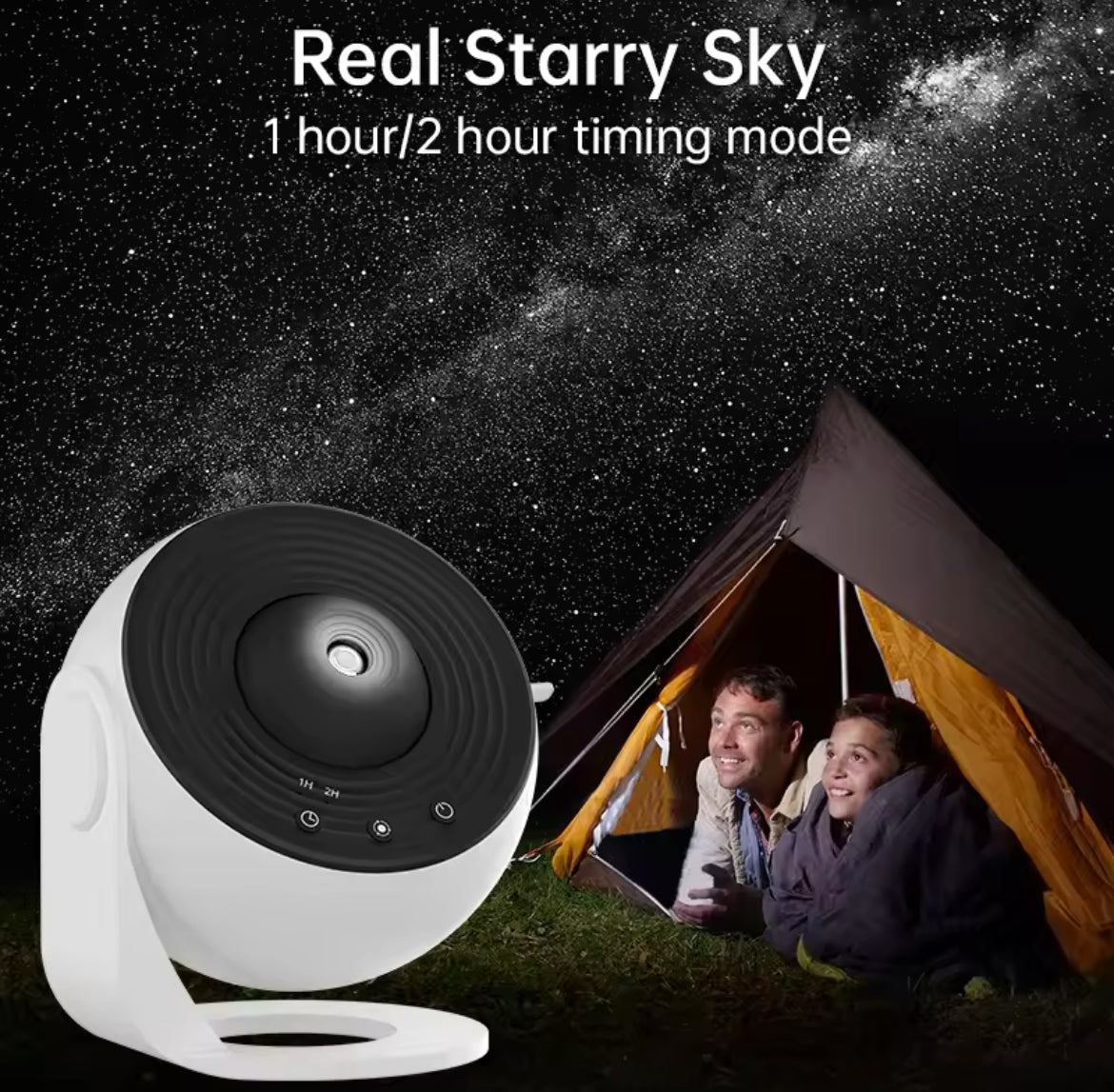 Night Light Galaxy Projector