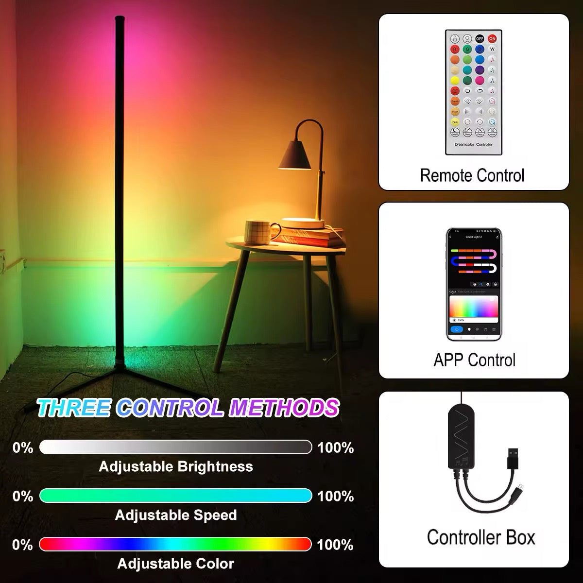 Smart LED Floor Lamp