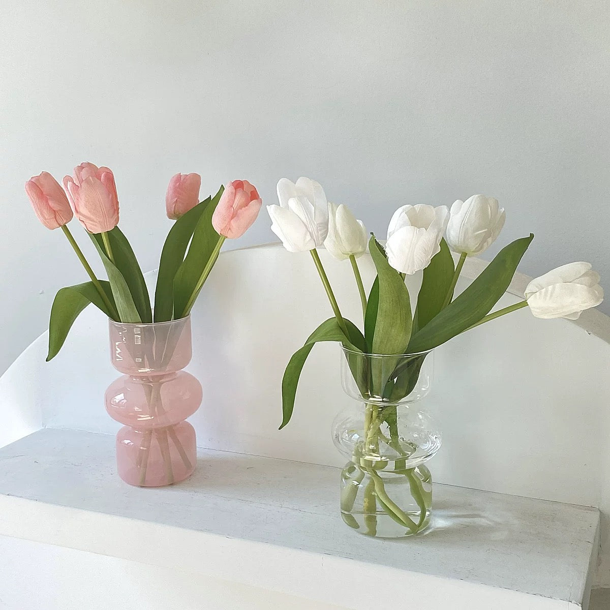 Pink Glass Vase