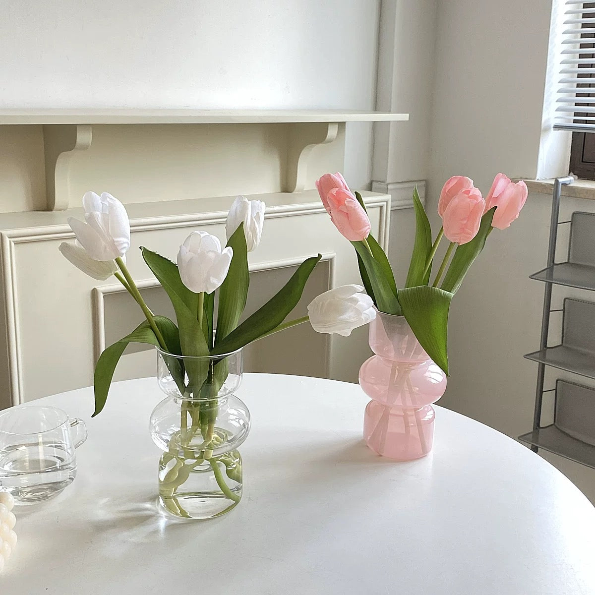 Pink Glass Vase