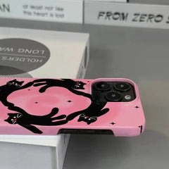 Dancing Cat iPhone Case