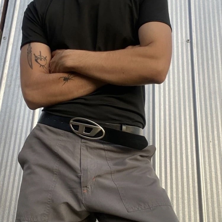 Y2k Leather Belt