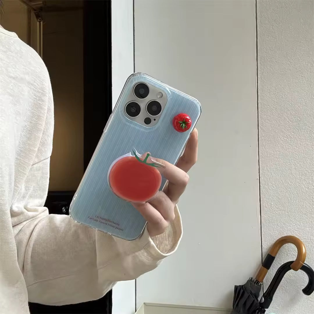 Cute 3D Tomato GripTok