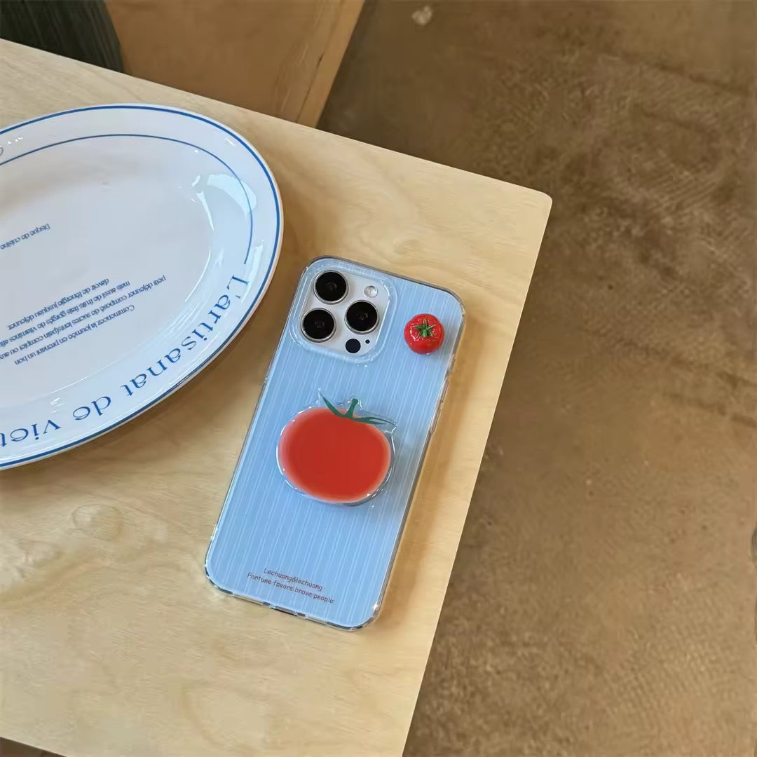 Cute 3D Tomato GripTok