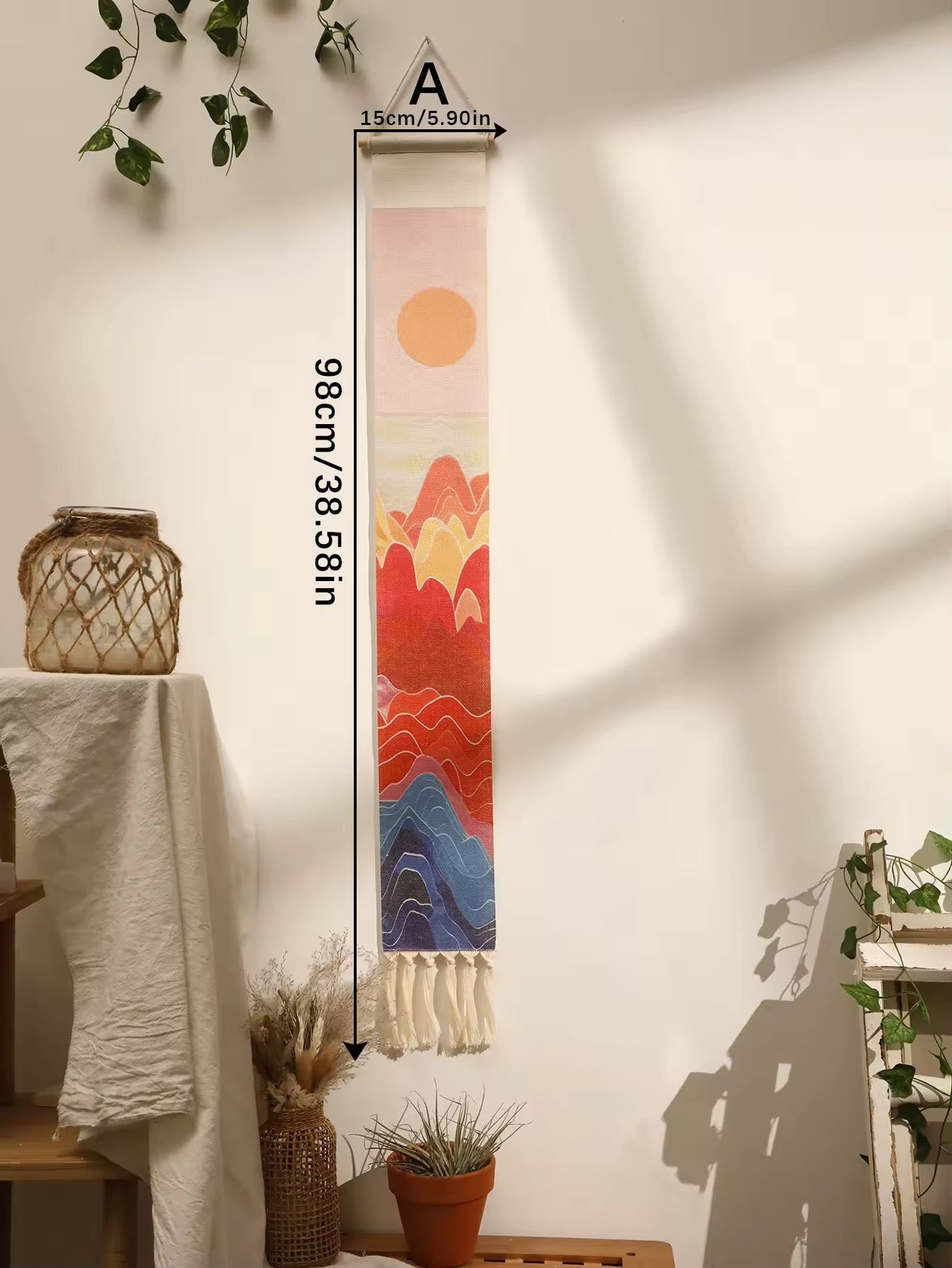 Sunset Boho Tapestry Set