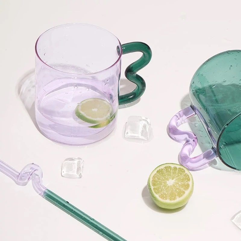Colorful Glass Cups