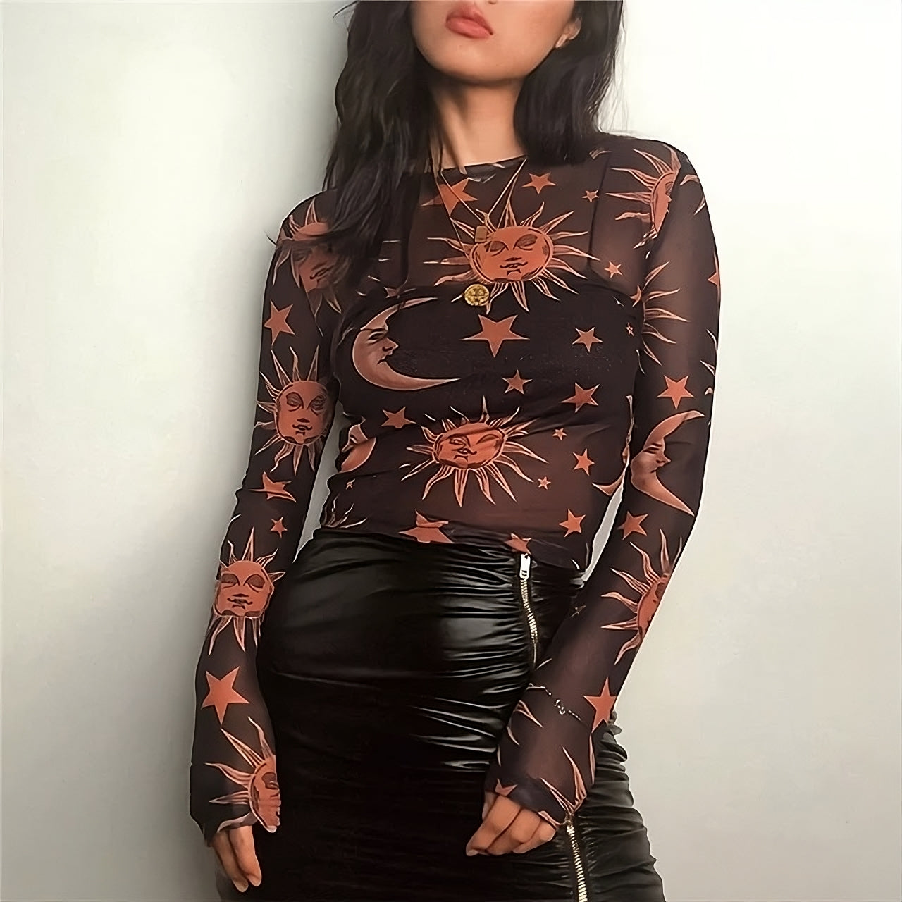 Sun and Moon Crop Top