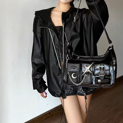 Y2K Gothic Shoulder Bag
