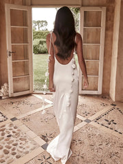 Color Flower Tassel Sleeveless Sling Cocktail Summer Party Club Backless Long Maxi Dress