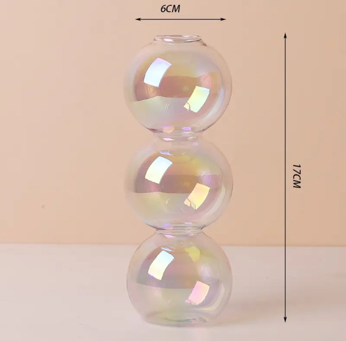 Taper Glass Candlestick Holder