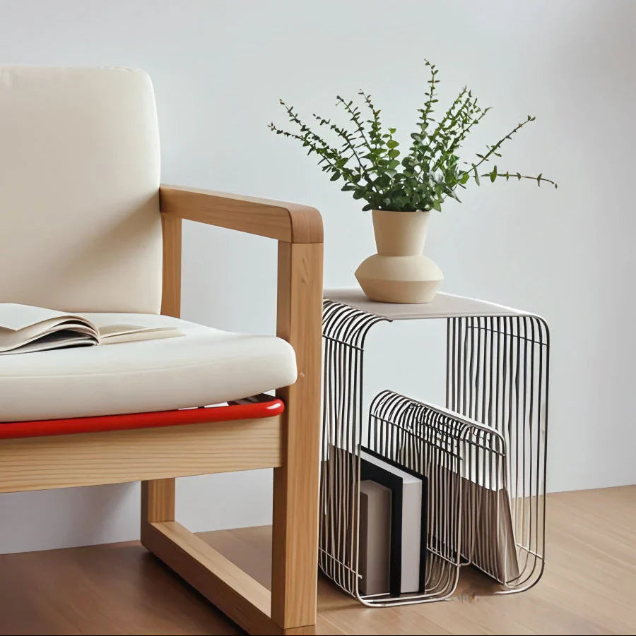 Modern Minimalist Metal Side Table