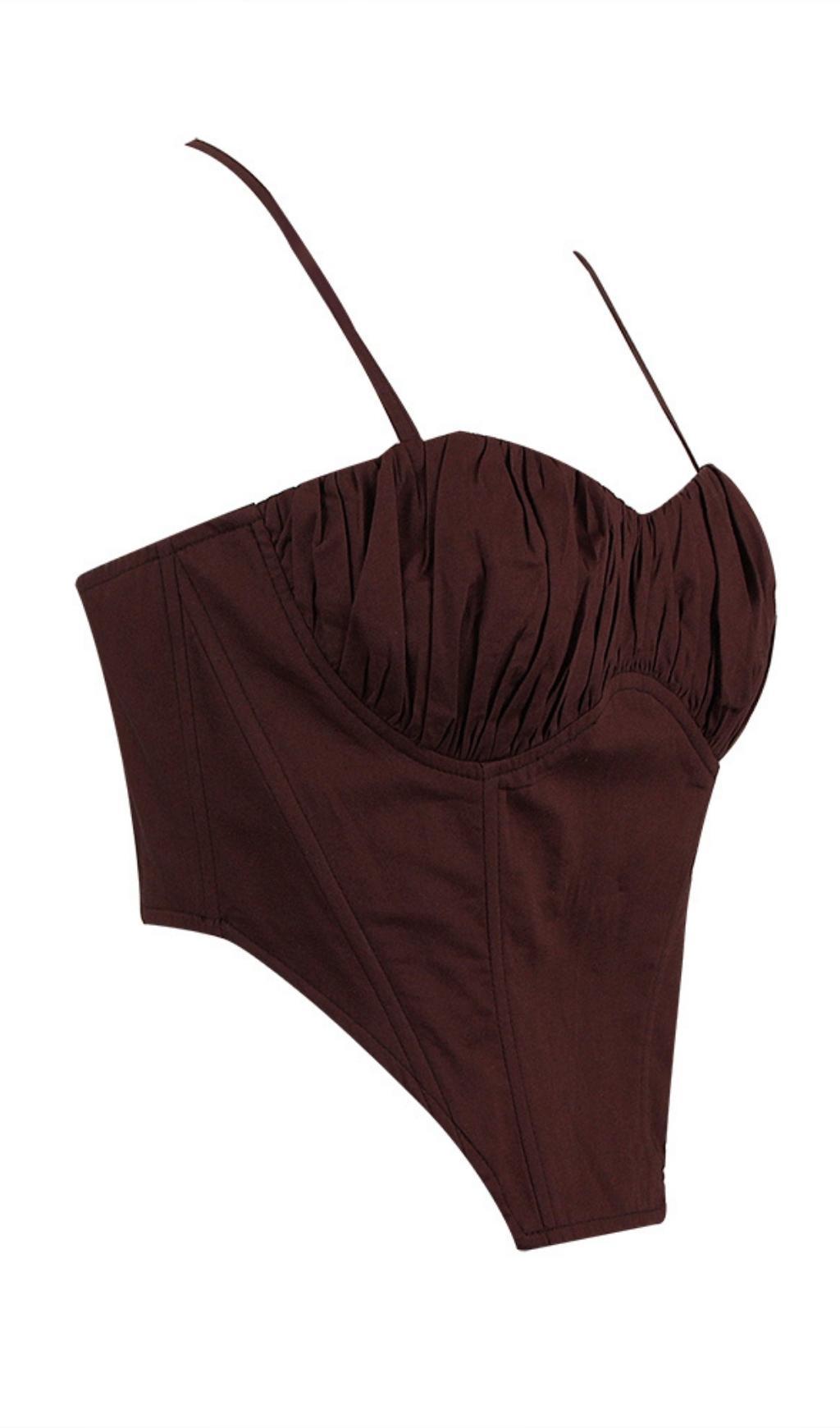 TOPS IN BROWN