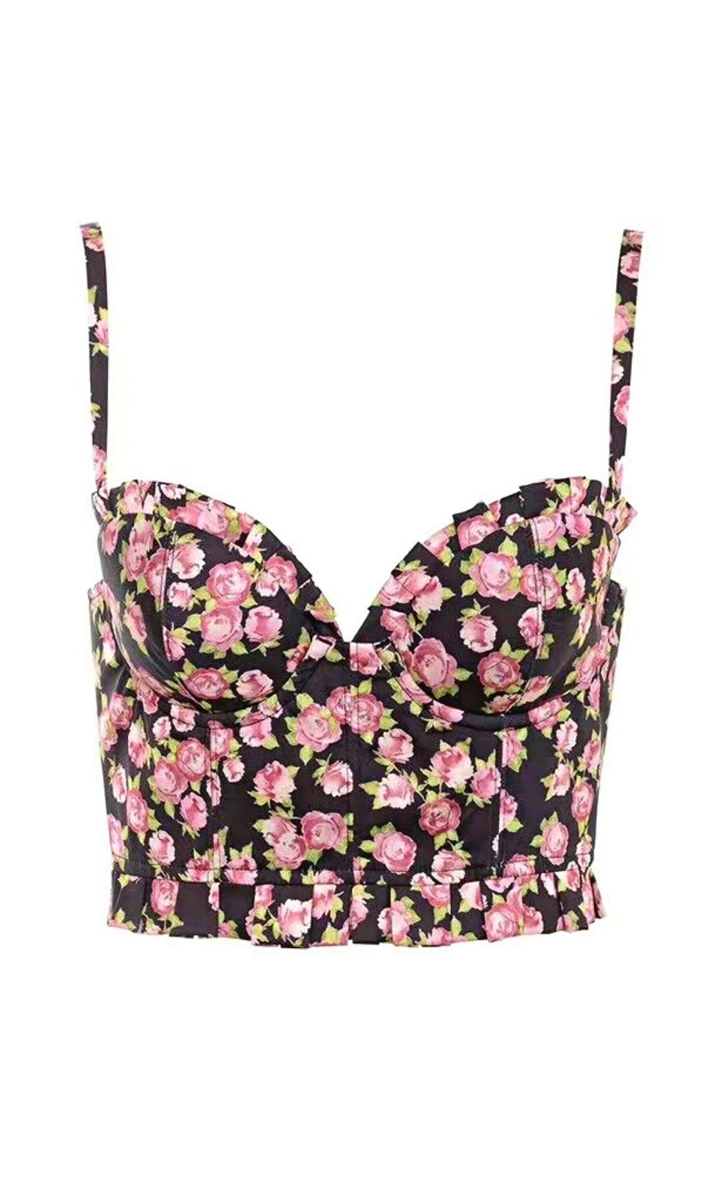 FLOWER PRINTED CAMISOLE