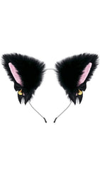 Cat ear hair band clip