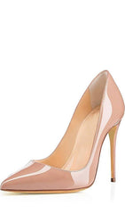 APRICOT STILETTO HIGH HEELS