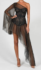 LACE LINGERIE COESET DRESS