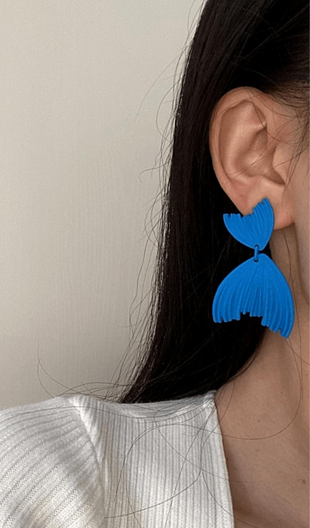 MERMAID BIG EARRINGS