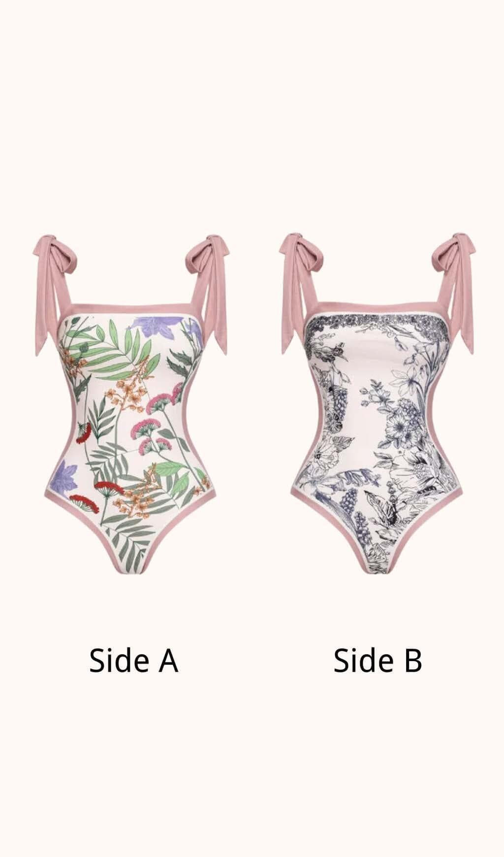 Dolly Printed Swimwear Two Piece Set