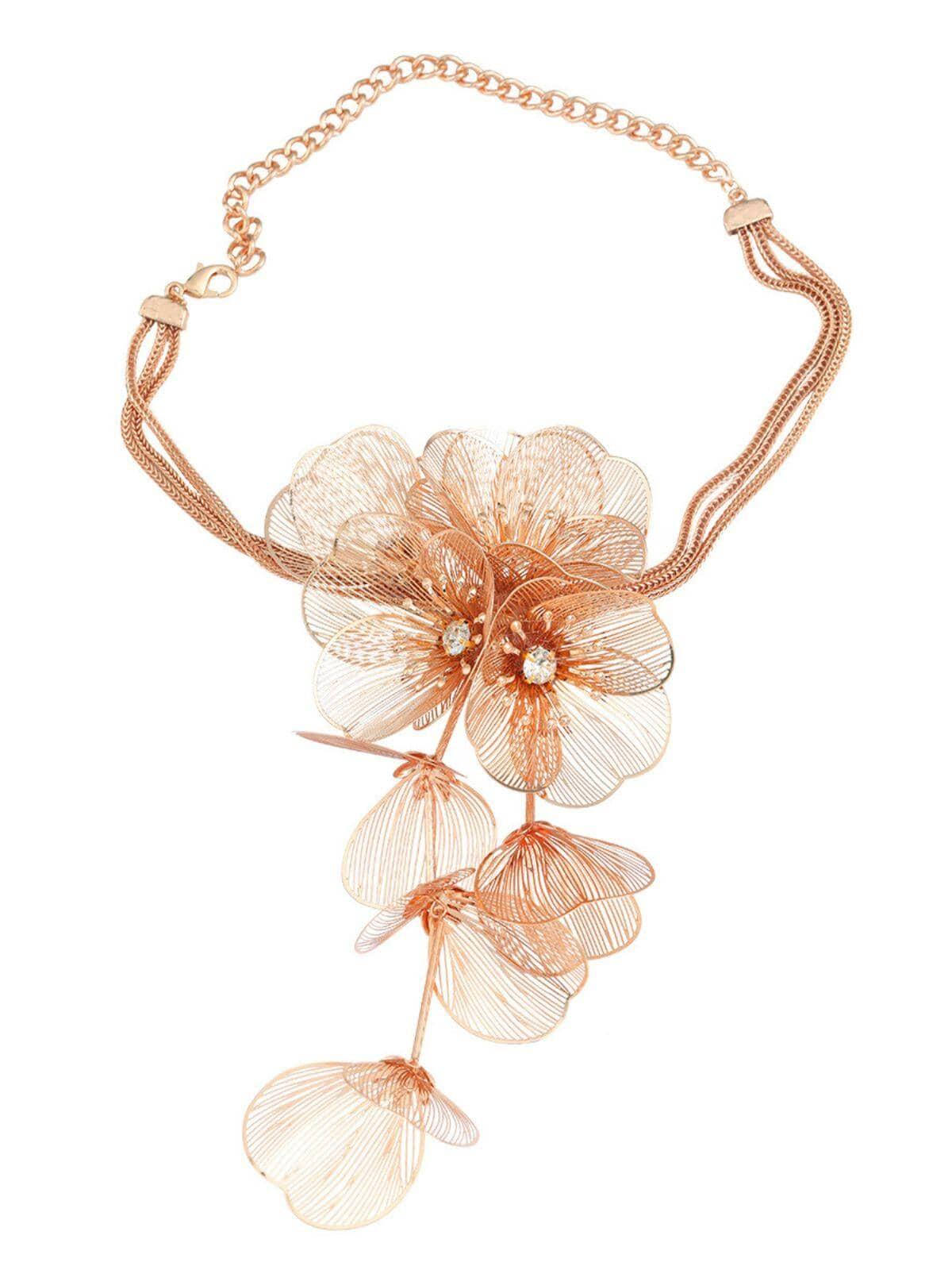 FRANCESCA FLOWER CHOKER