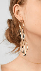 LEOPARD PRINT EARRINGS