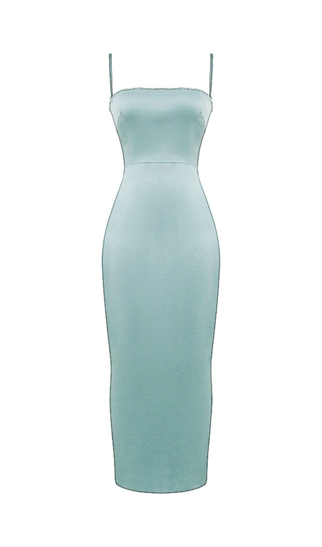 LIGHT JADE MAXI DRESS