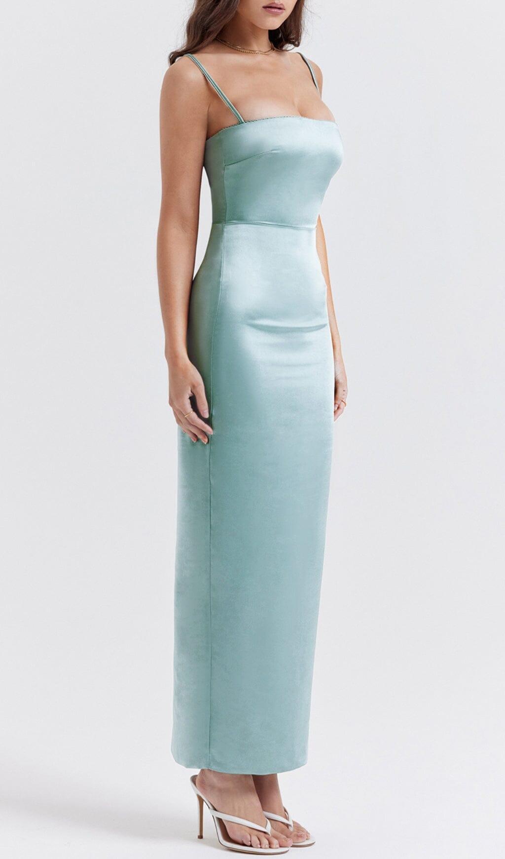 LIGHT JADE MAXI DRESS