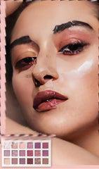 MATTE EASY COLOR PEARL 18 COLOR PINK EYESHADOW