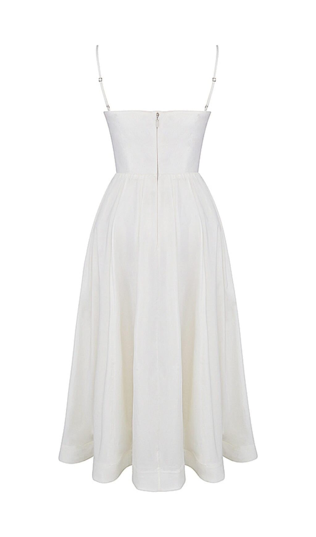 IVORY CORSET SUNDRESS