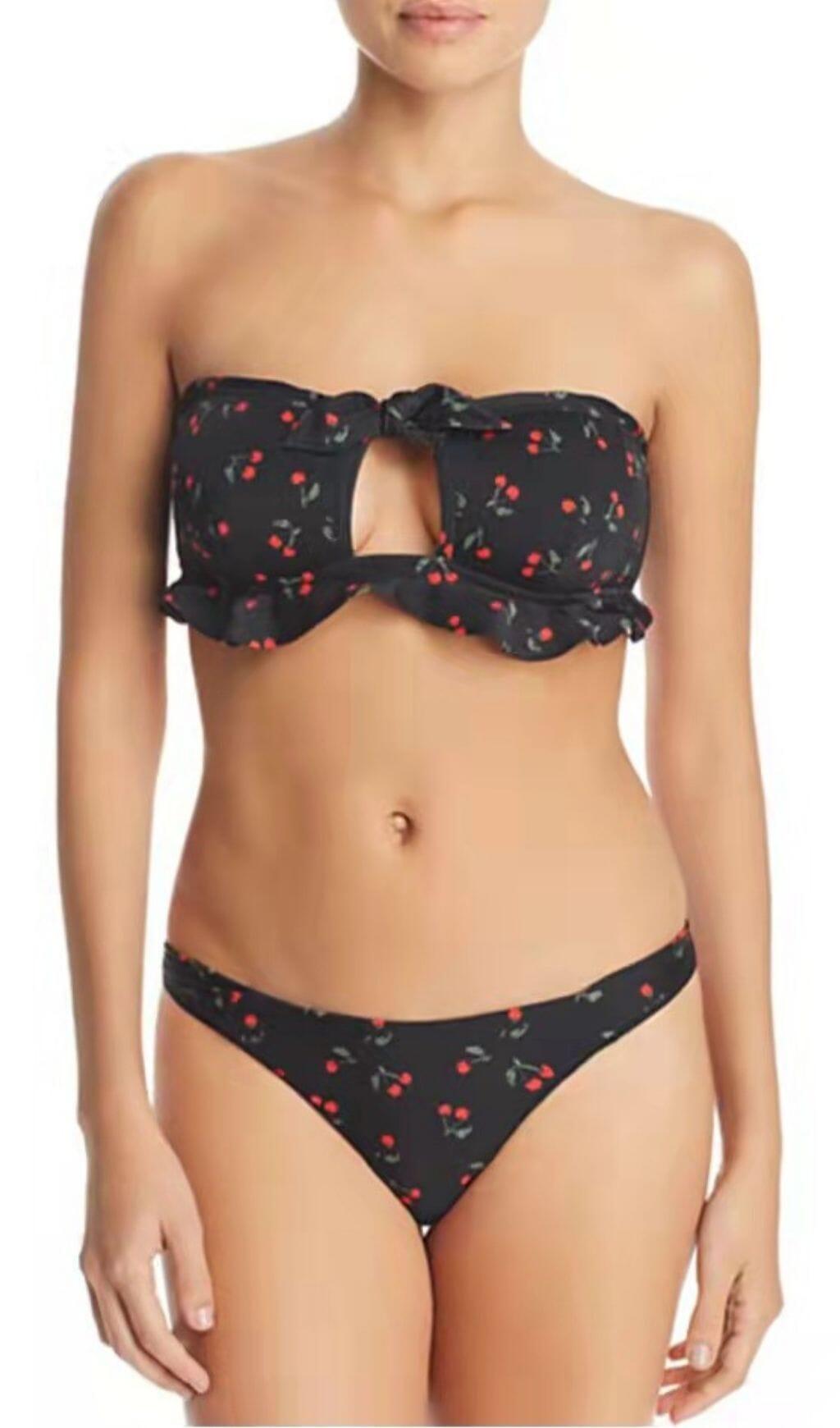 BLACK CHERRY BIKINI SUIT