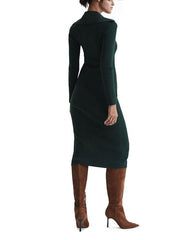 MARIA KNITTED BUTTON FRONT DRESS