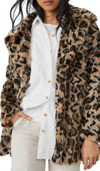 LOLA LEOPARD BLAZER COAT