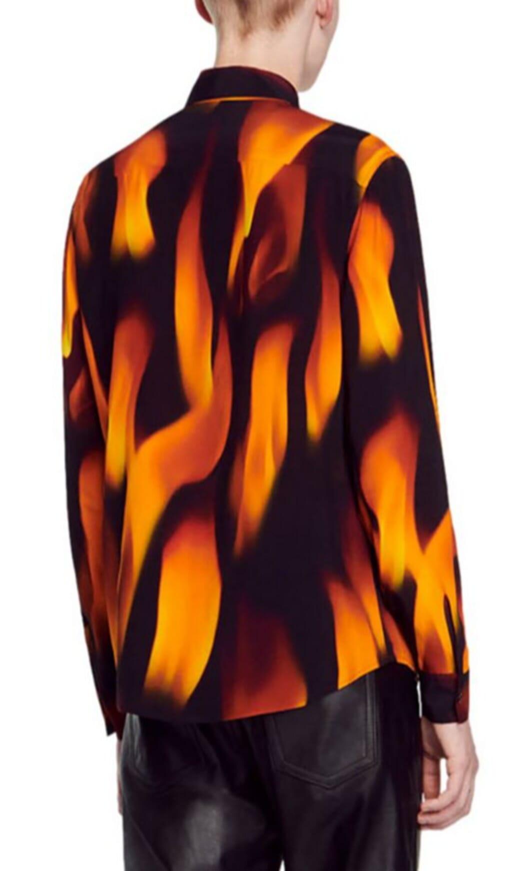 LONG SLEEVE FLAME SHIRT