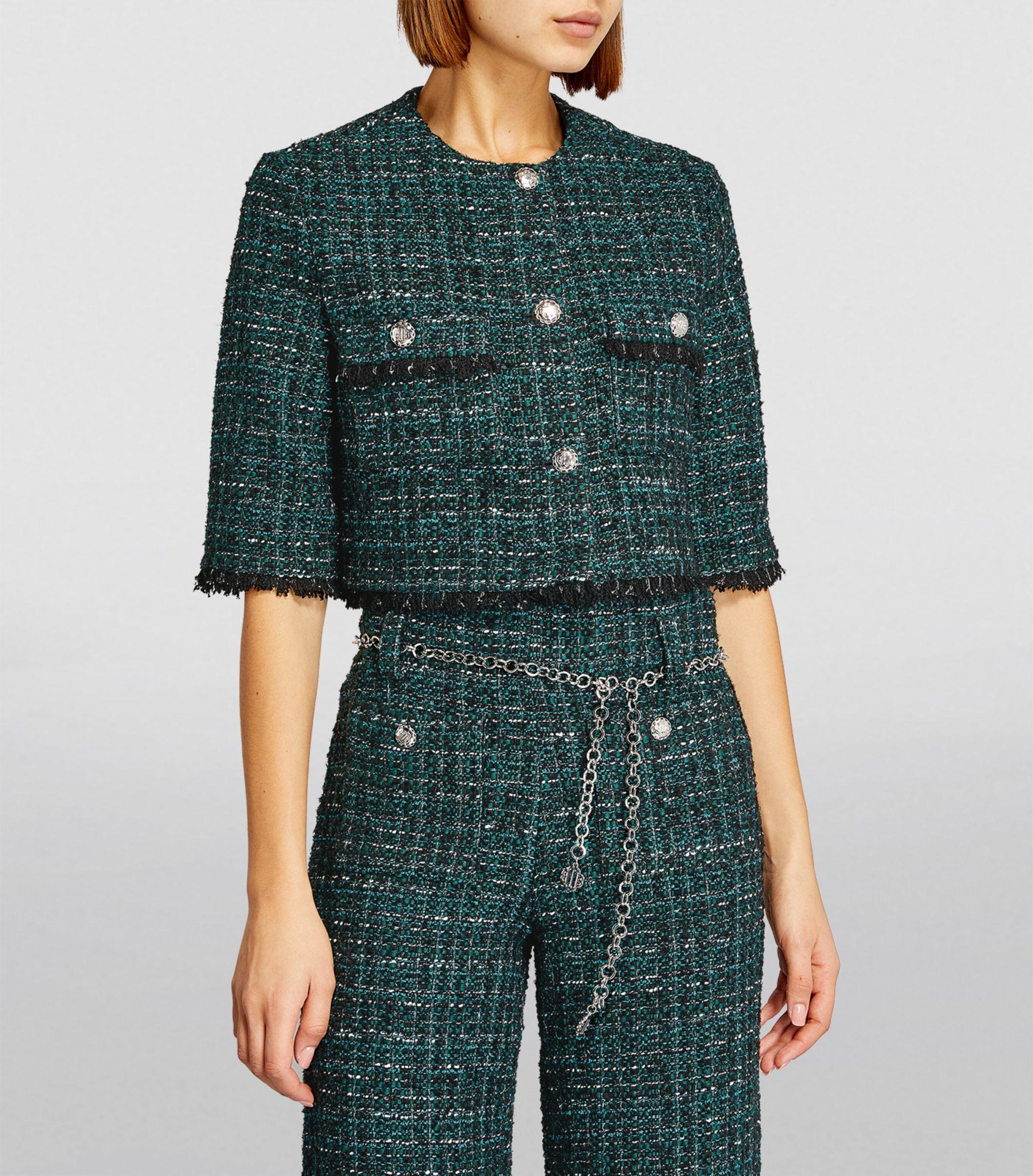 TWEED CROPPED JACKET