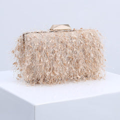 SQUARE TASSEL CLUTCH