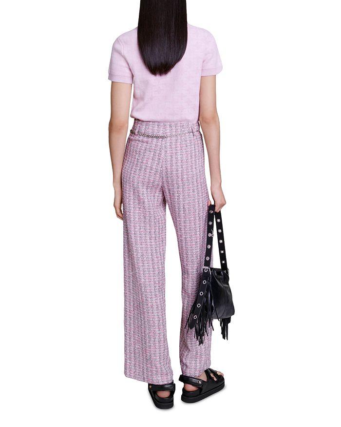 PINK WIDE LEG PANTS