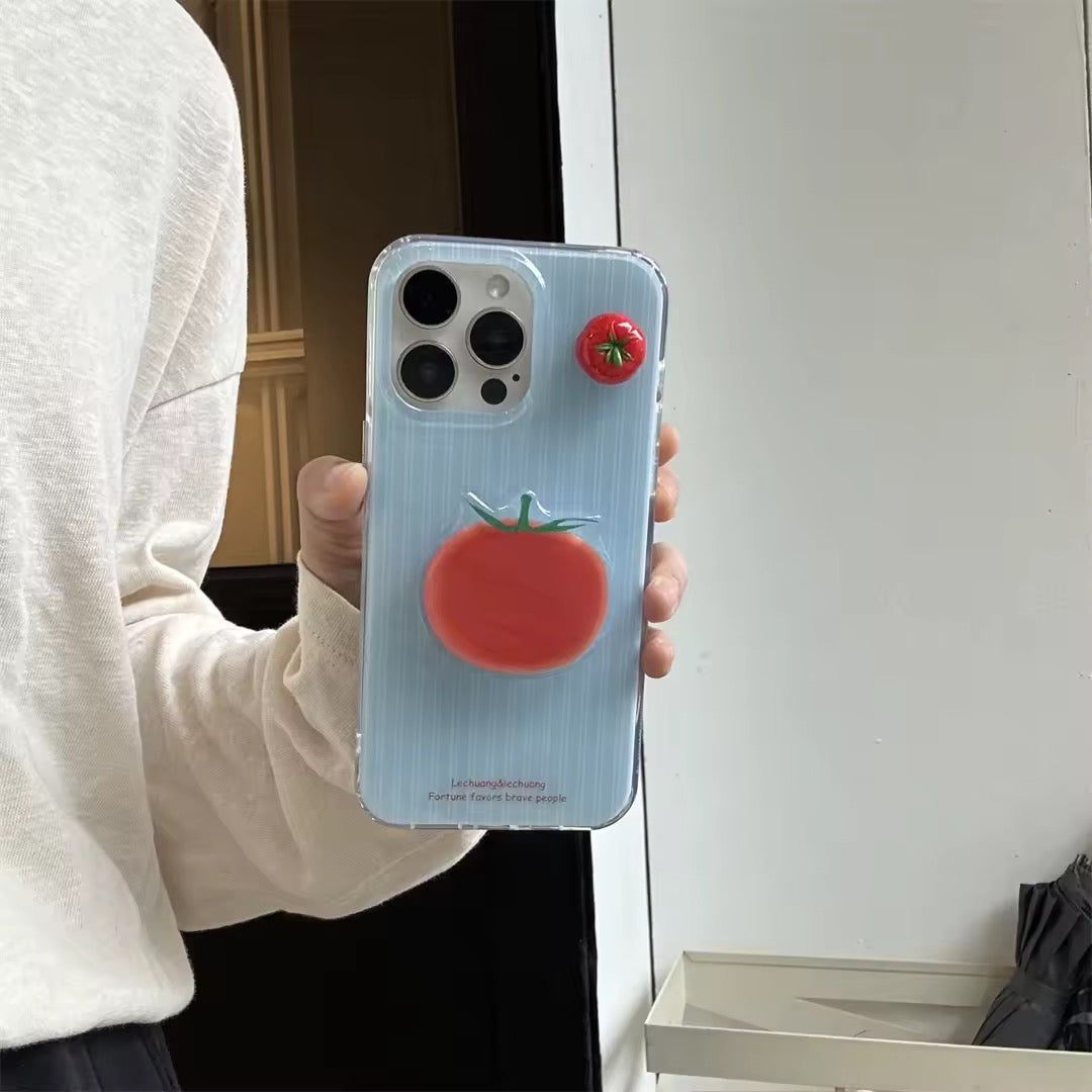 Cute 3D Tomato GripTok