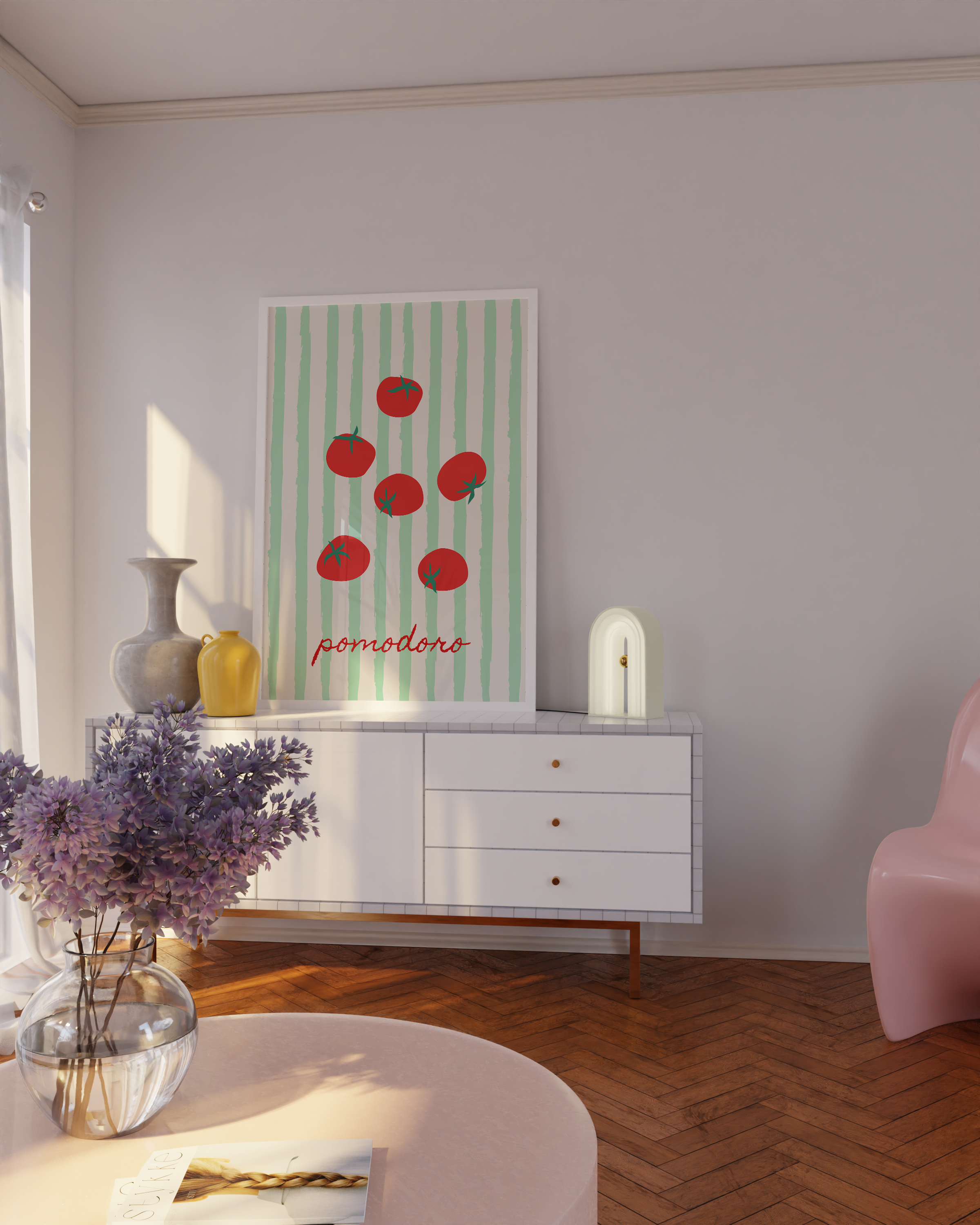 Italian Tomato Poster Set