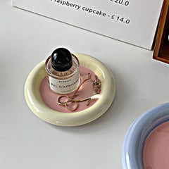 Pastel Little Flower Dish Plate