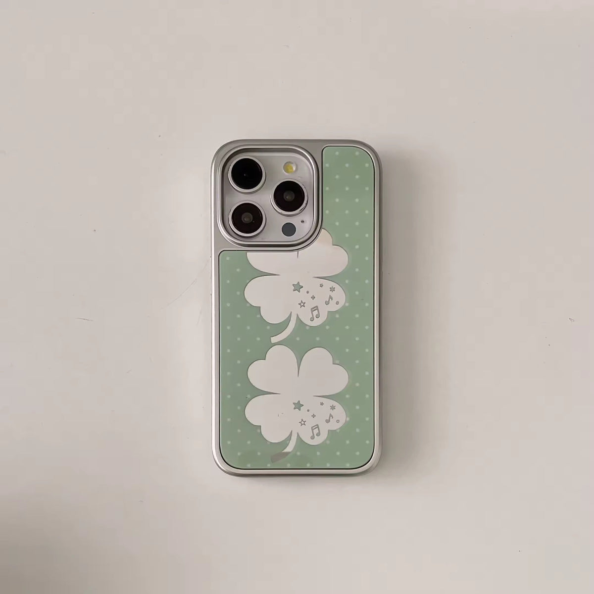 Green Clover iPhone Case