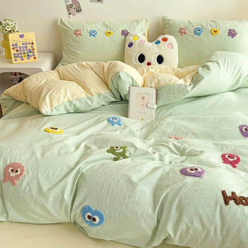 Cute Cartoon Bedding Set
