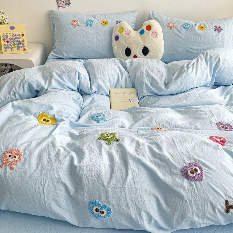 Cute Cartoon Bedding Set