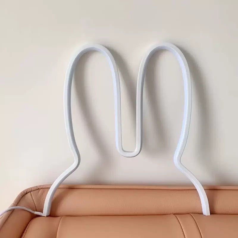 Rabbit Neon LED Night Light