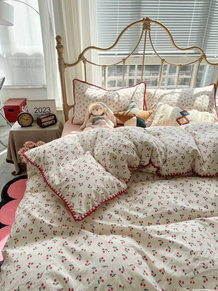 Cherry Soft Bedding Set