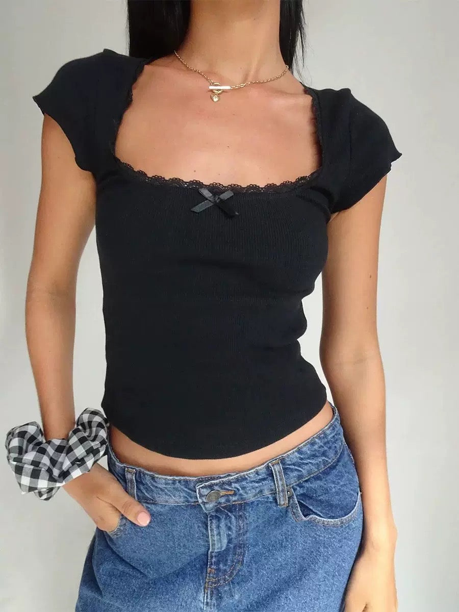 Y2K Vintage Baby Tee
