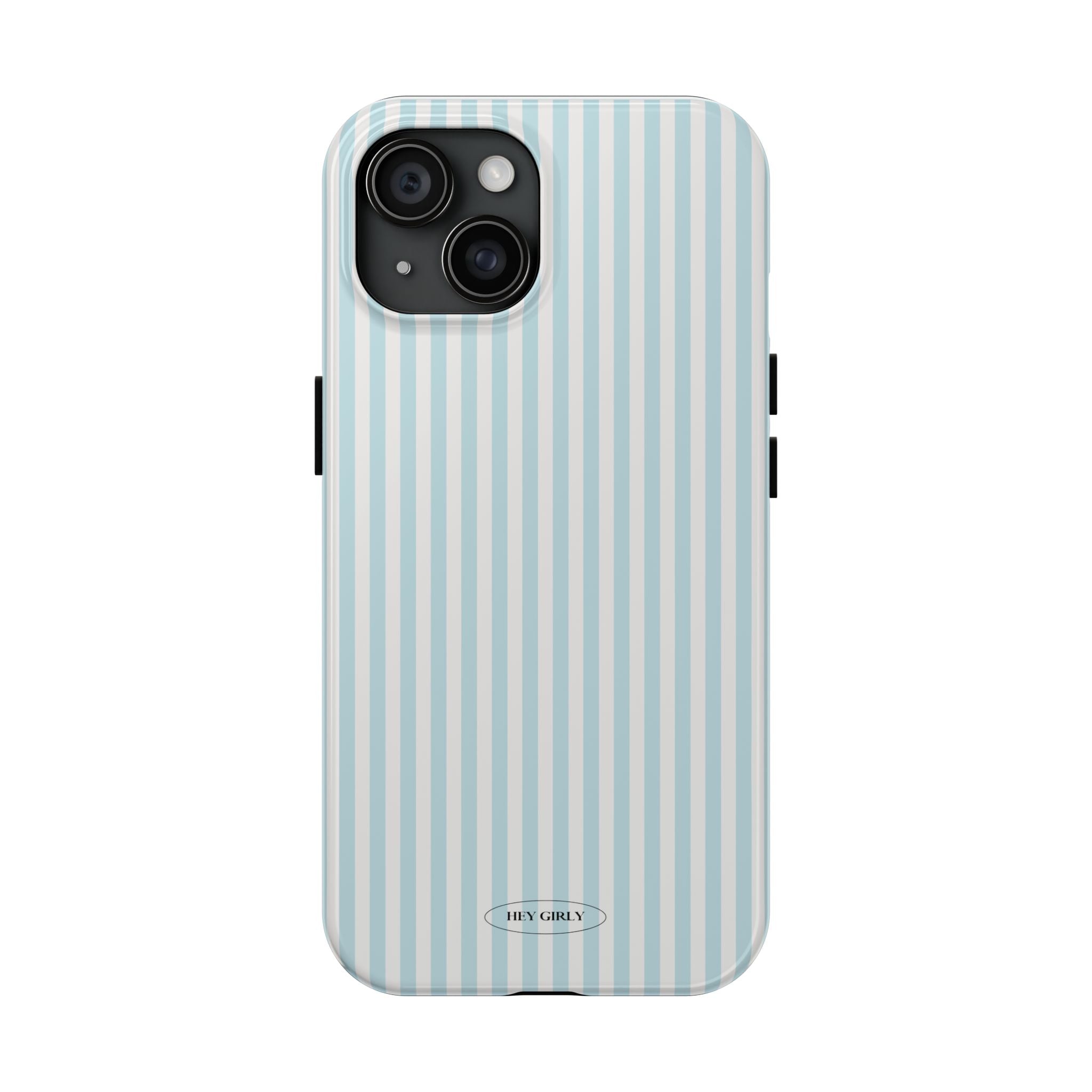 Blue Striped iPhone Case