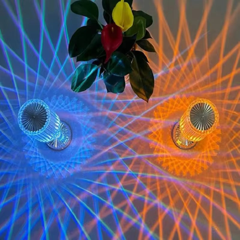 LED Crystal Table Lamp